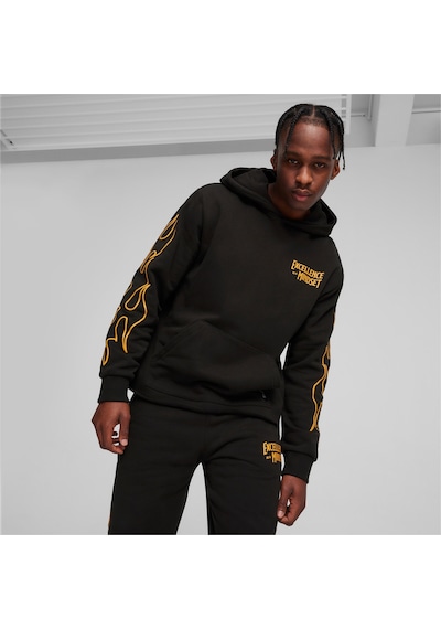 Puma Caution Erkek Basketbol Kapüşonlu Sweatshırt 624759 01