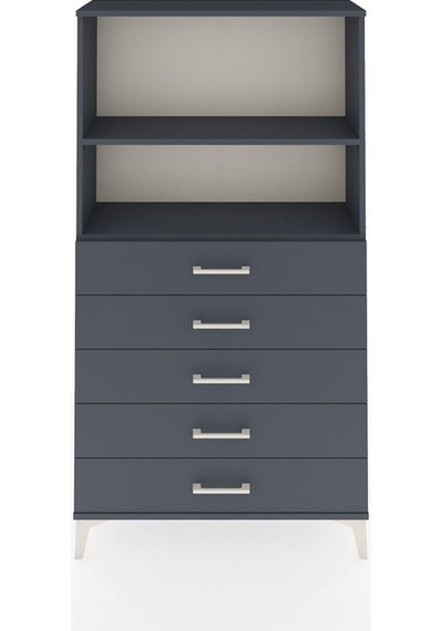 Arges Dolap 2 Raflı 5 Çekmeceli 88x30x163 Antrasit-antrasit Antrasit Arges Dolap 2 Raflı 5 Çekmeceli 88x30x163 Antrasit-antrasit Antrasit