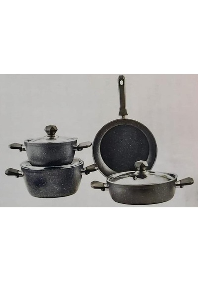 ÖZLİFE 6046 MAYRA 7 PRC GRANİT SET SİYAH