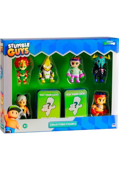 Stumble Guys Mythic Seri 8'li Figür Delüks Set Model 1