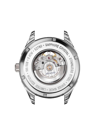 Atlantic Worldmaster 1888 Open Heart Lımıted Edıtıon 52780.41.81r Otomatik Erkek Kol Saati Metalik Gri