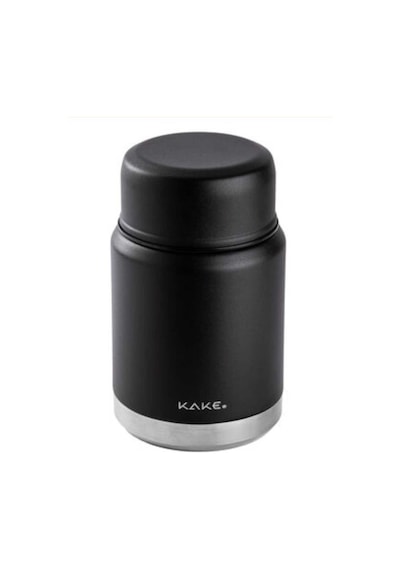 Tnt-8695835414010-gınger Kfy-xd017s-kake Siyah Paslanmaz Çelik Kaşıklı Yemek Termosu 500ml