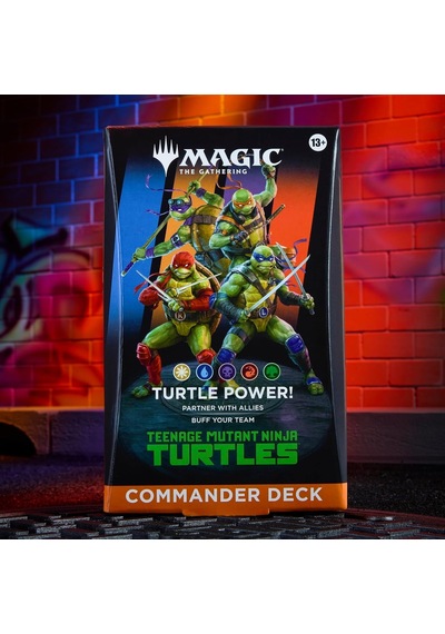 Magic: The Gathering - Teenage Mutant Ninja Turtles Commander Deck Turtle Power