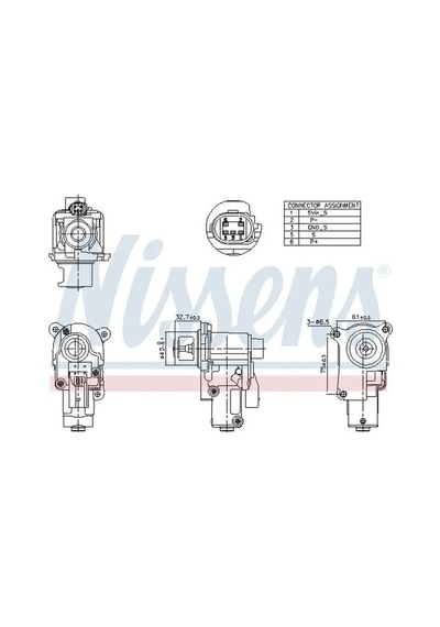 Skoda Octavia 2 Egr Valfi 1.9 Tdi 2005-2011 Bjb Bkc Bls Bxe Nıssens 98174