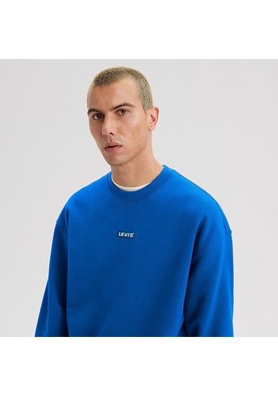 Levi's Erkek Relaxed Bisiklet Yaka Mavi Sweatshirt-a4230-0021