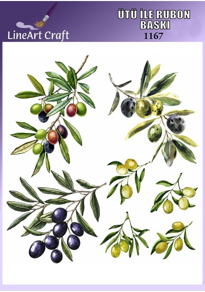 Ütü İle Rub On Transfer Kağıdı - No: 1167 30x30 Cm