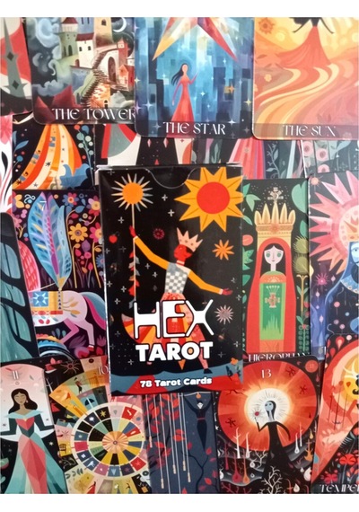 English Tarot 78 Cards İngilizce Tarot Kartı - Hex Tarot