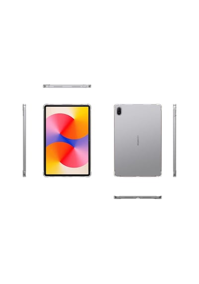 Huawei Matepad Se 11 İnç Kılıf Şeffaf Köşe Korumalı Crystal Clear Silikon Kapak Ags6-w00 Ags6-w09 Kılıf
