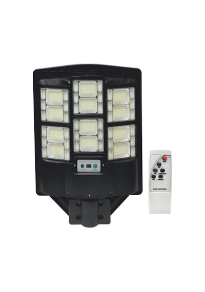 600w Solar Led Projektör Kumandalı Ve Sensörlü 6600 Lümen, Ip65 Su Geçirmez, Cata Güneş Enerjili Bahçe Ve Güvenlik Aydınlatması