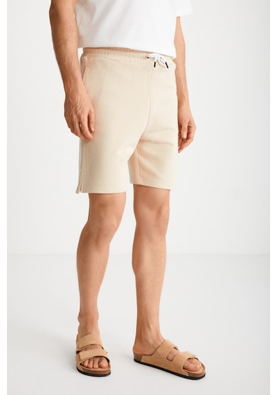 Grımelange Uncertaın Erkek Comfort Fit Bej Şort & Bermuda Bej
