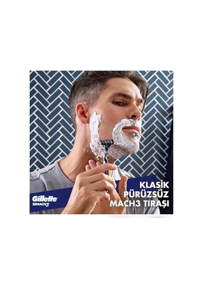 Gillette Mach3 Yedek Erkek Tıraş Bıçağı 2'li