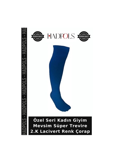 Hadpols Özel Seri Kadın Giyim Mevsim Süper Trevire 2.k Lacivert Renk Çorap Diğer