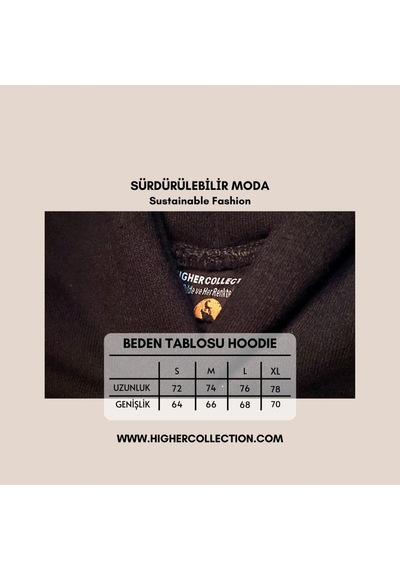 Startmore Garalio Somthıng Unisex Oversize %100 Pamuk Sweatshirt Streetwear Gotik Hoodie Siyah