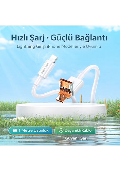 2 Si 1 Arada Usb-a / Usb-c Lightning Hızlı Şarj Ve Veri Kablosu Apple Uyumlu iPhone 2 Si 1 Arada Usb-a / Usb-c Lightning Hızlı Şarj Ve Veri Kablosu Apple Uyumlu iPhone