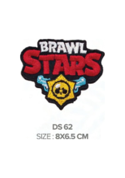 Ütü İle Yapışan Arma - Patch -yama - Brawl Stars 8x6,5 Cm 1 Adet - 847150594