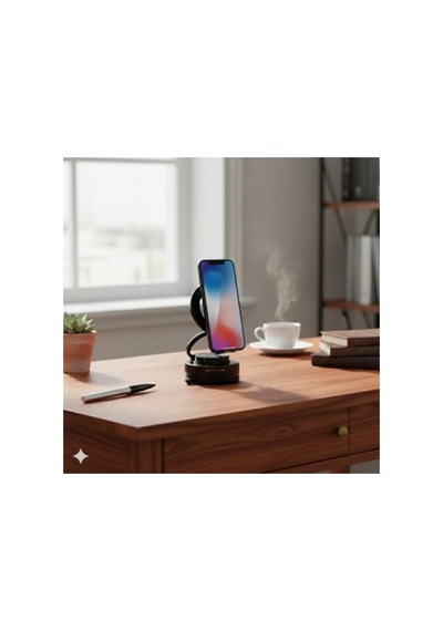 Katlanabilir 360 Derece Dönebilir Metal Telefon Tutucu