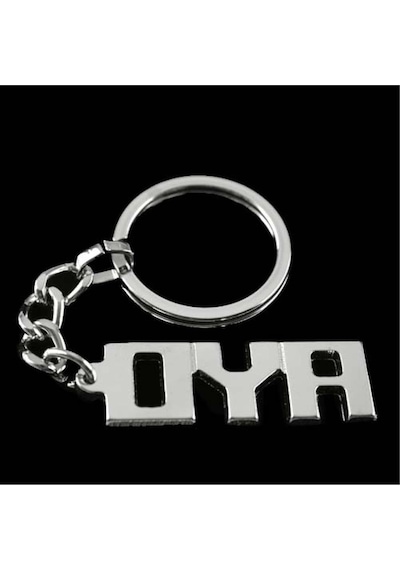 Depomıx Oya İsimli Anahtarlık- Çok Renkli