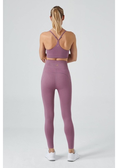 Jerf Pine Yüksek Bel & Toparlayıcı Tayt Pastel Lila
