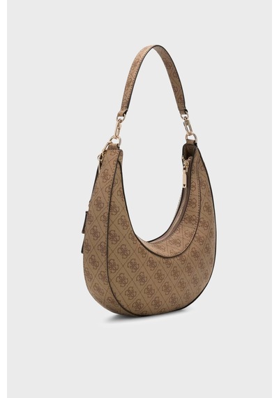 Guess Lindsey Logolu Çıkarılabilir Askılı Çanta Hwsg9749010 Bayan Çanta Hwsg97 49010 Ltl Kahve