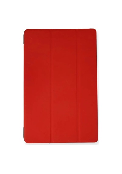 Jenerik Samsung Galaxy T970 Tab S7 Plus 12.4 Kılıf Tablet Smart Kılıf - Kırmızı