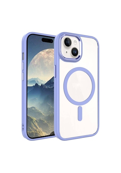 Apple Uyumlu iPhone 15 Plus Kılıf Wireless Şarj Özellikli Zore Kr