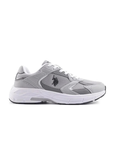 U.S. Polo Assn. U.s Polo Assn. Felıx 4fx Grı Sıyah Erkek Sneaker 001