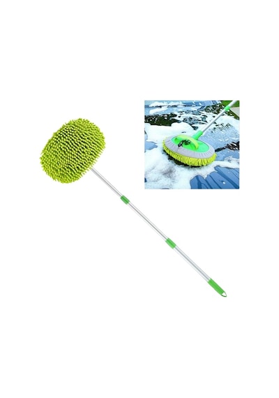 Ergonomik Tasarım Yedek Mikrofiber Bezli Araç Yıkama Mop Seti