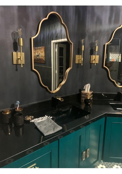 60x90 Duvar Dekor Aynası/duvar Aynası/konsol Aynası/estetik Ayna Gold Diğer