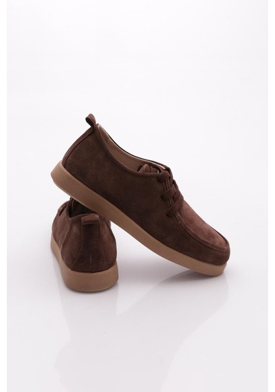 Dgn 805 Kadin Oxford Ayakkabi Kahve Süet