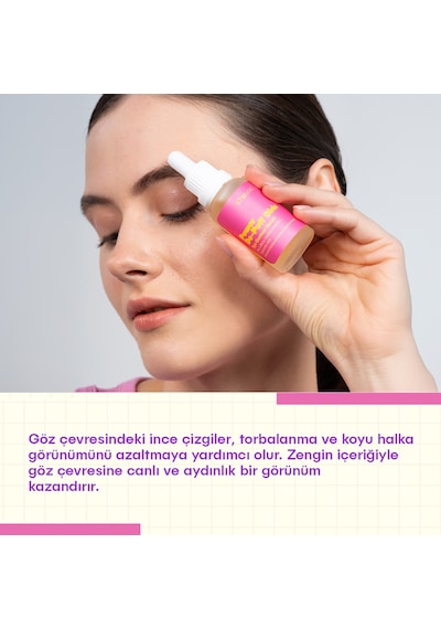 She Vec Göz Altındaki Halkalar &Torbalanmalarda Etkisi Kanıtlanmış Formül 30 ML