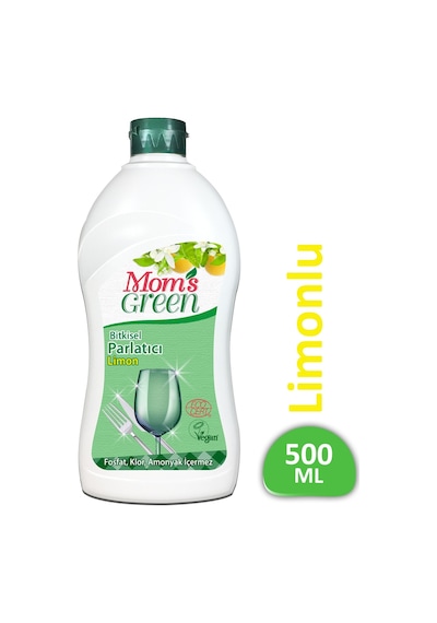 Mom's Green Limonlu Bulaşık Makinesi Parlatıcısı 500 ML