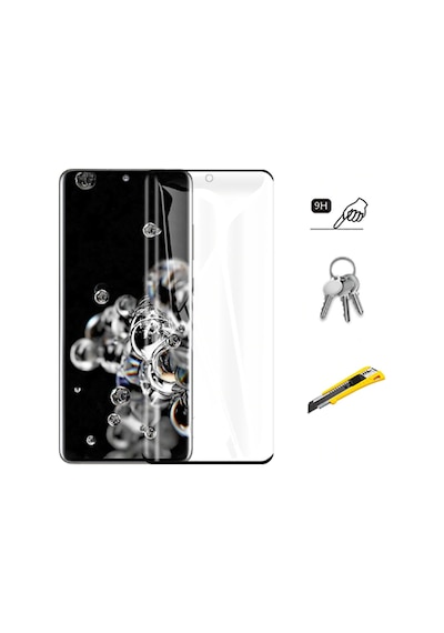 Zore Galaxy S21 Ultra Uyumlu Süper Pet Ekran Koruyucu Jelatin