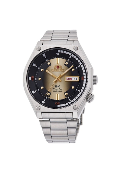 Orıent Ra-aa0b01g39b Kurmalı Otomatik Çelik Gri Siyah Kadran 42 Mm Erkek Kol Saati Metalik Gri