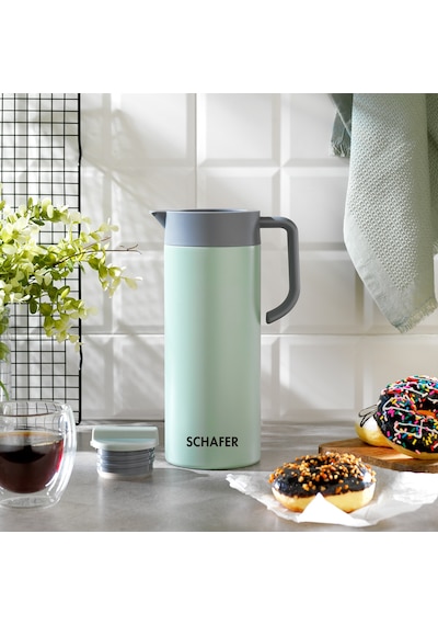 Schafer Click Termos 1.3 L-yeşil Yeşil