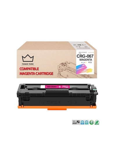 Canon Crg-067 Uyumlu  Toner Kırmızı / Lbp-631cw - Lbp-633cdw - Mf-651cw - Mf-655cdw - Mf-655cx - Mf-657cdw