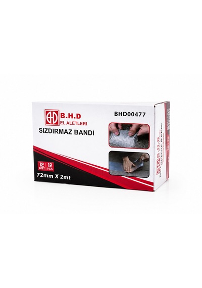 12 Adet 72mmx2mt Su Sızdırmaz Sakız Tamir Bantı 5639