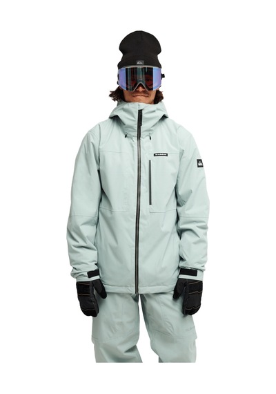 Quiksilver Forever Stretch 20k Insulated Erkek Snowboard Ceketi Ghg0 Yeşil