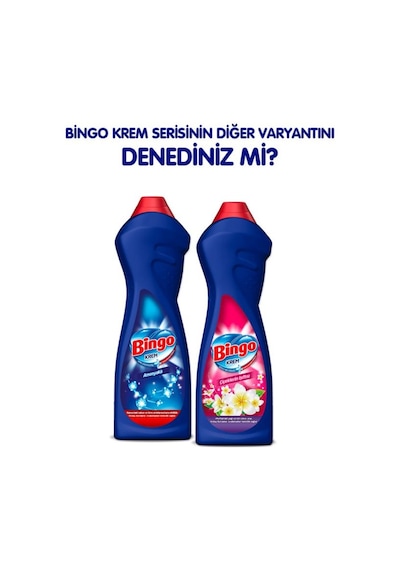 Bingo Krem Mutfak Yüzey Temizleyici Limon Kokulu 750 ML