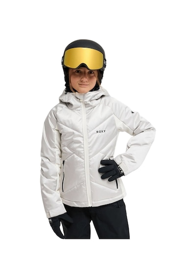 Roxy Roxy Snowdrift Girl Çocuk Snowboard Ceketi Sjae Gri