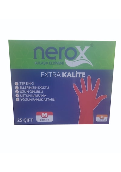 Nerox Bulaşık Eldiveni - M Medium 5 Çift