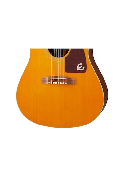 Epiphone Masterbilt Texan Elektro Akustik Gitar Antique Natural Aged