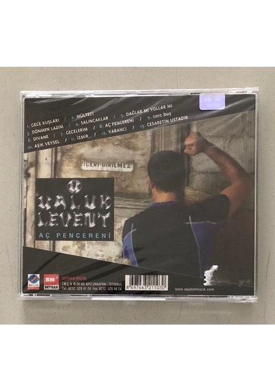 Haluk Levent Aç Pencereni Cd Jelatininde Sıfır Dönem Baskı