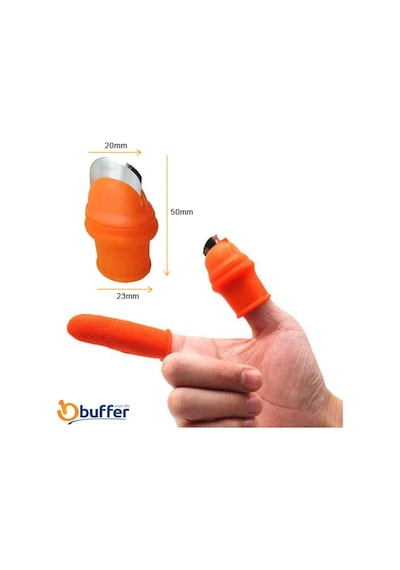 Buffer Silikon Parmak Koruyucu Meyve Toplama Aracı Bahçe Kesme Bıçak Eldiven Diğer