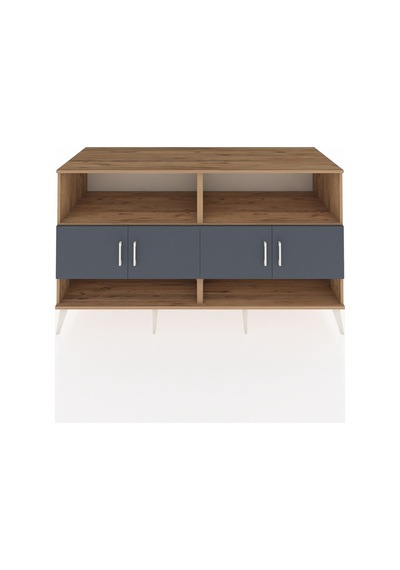 Kronos Konsol 4 Raflı 4 Kapaklı 176x59x99 Çam-antrasit/çam Çam-antrasit/çam Kronos Konsol 4 Raflı 4 Kapaklı 176x59x99 Çam-antrasit/çam Çam-antrasit/çam