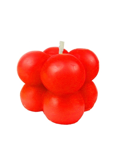 Mum Bubble Kırmızı 3,5x3,5 Cm Pk:1 25 Adet