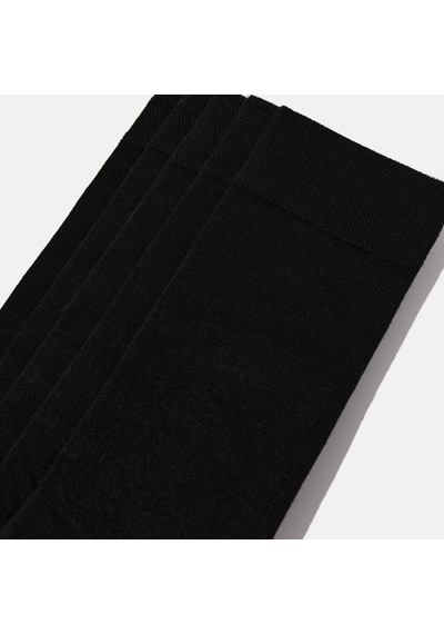 Dikişsiz Bambu Çorap Düz Siyah Renk Bambu Erkek Çorap Kutulu 5 Çift Premium Uzun Çorap Soket Çorap Bambu Mix