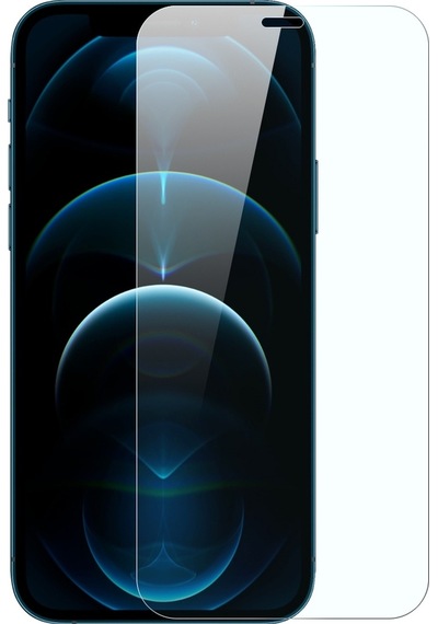 Apple Uyumlu   iPhone 12 İle Ekran Koruyucu Şeffaf Temperli Kırılmaz Cam Ekran Koruyucu
