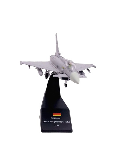 1/100 Ölçek Ef2000 Eurofighter Typhoon Fighter Model Uçak Maketi