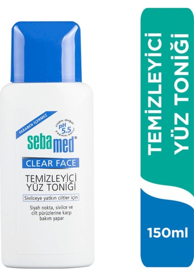 Clear Face Temizleyici Yüz Toniği 150 Ml 2 Adet