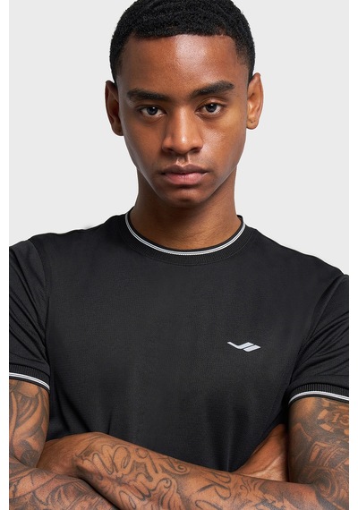 Lescon Erkek Kısa Kol T-shirt 26b-1045 Siyah